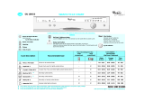 Whirlpool GU180ESJB Program Chart