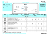 Whirlpool AWA 505 Program Chart