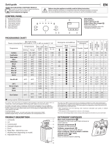 Hotpoint WMTF 722U UK N Daily Reference Guide