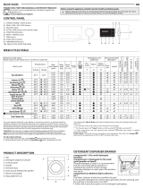 Hotpoint NM11 1064 WC A UK N Daily Reference Guide