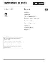 Hotpoint TVFS 83C GP.9 UK User guide