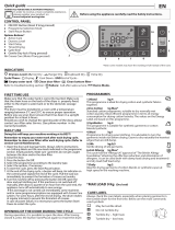 Hotpoint NT M11 9X3E UK Daily Reference Guide