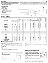 Hotpoint NSWM 1043C GG UK N Daily Reference Guide