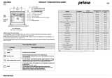 Prima AKL 907/WH Program Chart
