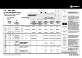 Bauknecht TRKE 6962 Program Chart
