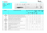 Whirlpool AWM 726 Program Chart