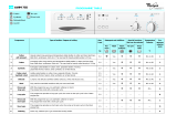 Whirlpool AWM 755 Program Chart