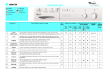 Whirlpool AWM 759/WP Program Chart