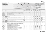 Whirlpool AWM 1000 EX/5 Program Chart