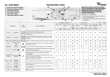 Whirlpool AWM 8083/L Program Chart