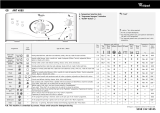 Whirlpool AWT 4080/1 Program Chart