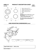 IKEA HOB 612 S N Program Chart