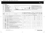 Whirlpool AWZ 410 Program Chart