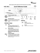 Whirlpool AWZ 9813 Program Chart