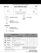 Whirlpool ADP 4415 WH Program Chart