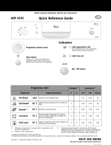 Whirlpool ADP 4595 WHM Program Chart