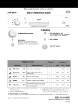 Whirlpool ADP 4510 WH Program Chart