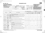 Whirlpool AWO 3361 Program Chart