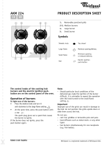 Whirlpool AKM 224 NB Program Chart