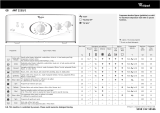 Whirlpool AWT 2259/1 Program Chart