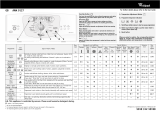 Whirlpool AWA 9127 Program Chart