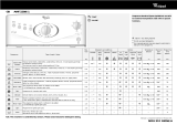 Whirlpool AWT 2289 /1 Program Chart