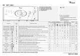 Whirlpool AWT 2288/3 Program Chart