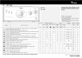 Whirlpool AWT 2286/1 Program Chart