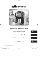 Coffeemaxx Premium Thermo Plus 239456 User manual