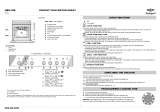 IKEA OBU 246 W Program Chart