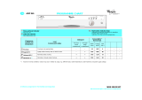Whirlpool ADP 952/3 WHM(6910) Program Chart