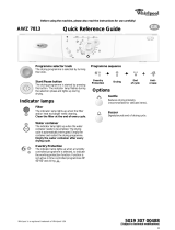 Whirlpool AWZ 7813 Program Chart