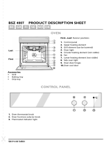 Bauknecht BSZ 4007 IN Owner's manual