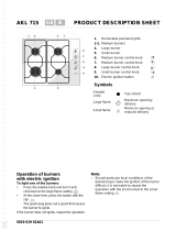 Whirlpool AKL 715/IX Program Chart