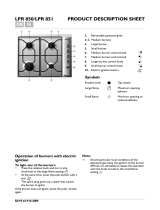 Whirlpool LPR 851 Program Chart