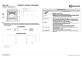 Bauknecht BMZ 6205/SW Program Chart