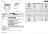 Ignis AKL 888 WH Program Chart