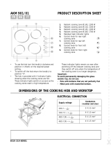 Whirlpool AKM 901/NE/01 Program Chart