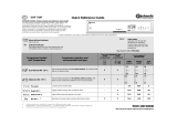 Bauknecht GSF 7199 TW-WS Program Chart