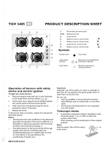 Bauknecht TGV 3405 SW Program Chart