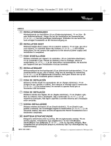 Whirlpool AKR 922 AL Program Chart