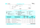 Whirlpool ADP 2552 SIL Program Chart