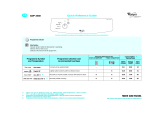 Whirlpool ADP 2440 AL Program Chart