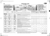 Whirlpool AWOE 7741 Program Chart