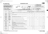 Whirlpool AWO/D 5547 Program Chart