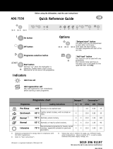 Whirlpool ADG 7556 M Program Chart