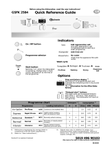 Bauknecht GSFK 2584 WS Program Chart