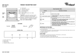 Whirlpool AKP 526 WH/01 Program Chart