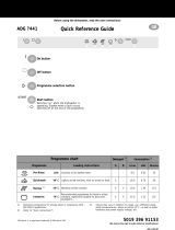 Whirlpool ADG 7441 Program Chart