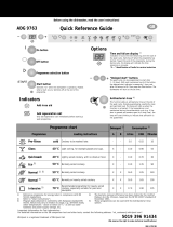 Whirlpool ADG 9763 Program Chart